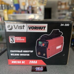 Зварювальний інвертор MW200 DC, 20-200А, 6,5кВА Vorhut | 34-300