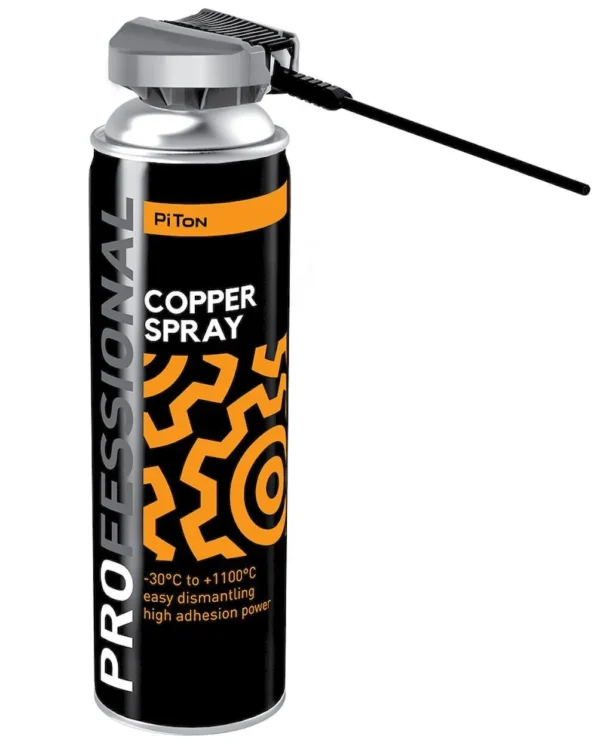 Мідне мастило Piton Cooper spray PRO 500 мл | COPPER SPRAY - Зображення 2