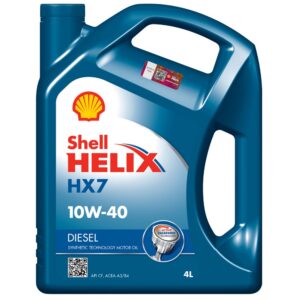 Моторна олива на основі синтетичних технологій | Shell Helix D HX7 10W-40, 4л