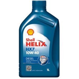 Моторна олива на основі синтетичних технологій | Shell Helix D HX7 10W-40, 1л
