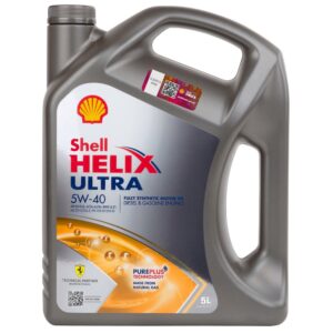 (Копія)Моторна олива Shell Helix Ultra 5W-40, 5 л (на основі природного газу)