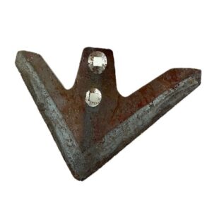 Лапа культиватора стрілчаста 220 мм з наплавкою сормайтом (сталь 65Г) — купити в JokaAvto